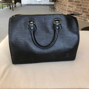 Louis Vuitton Epi Noir speedy 25